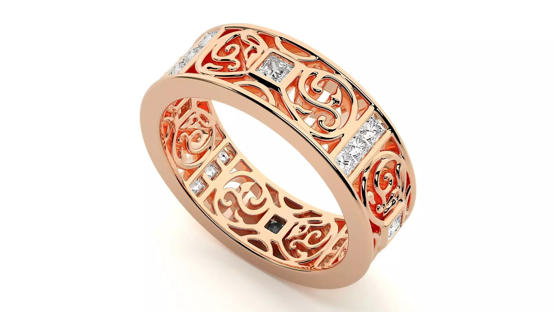 Band ring - CAD 921 3D print model