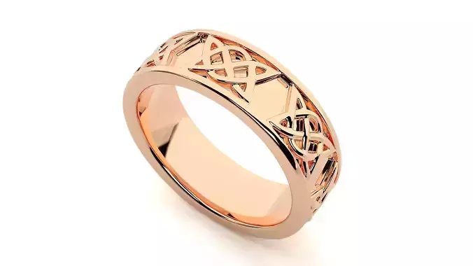 Band ring - CAD 8117 3D print model