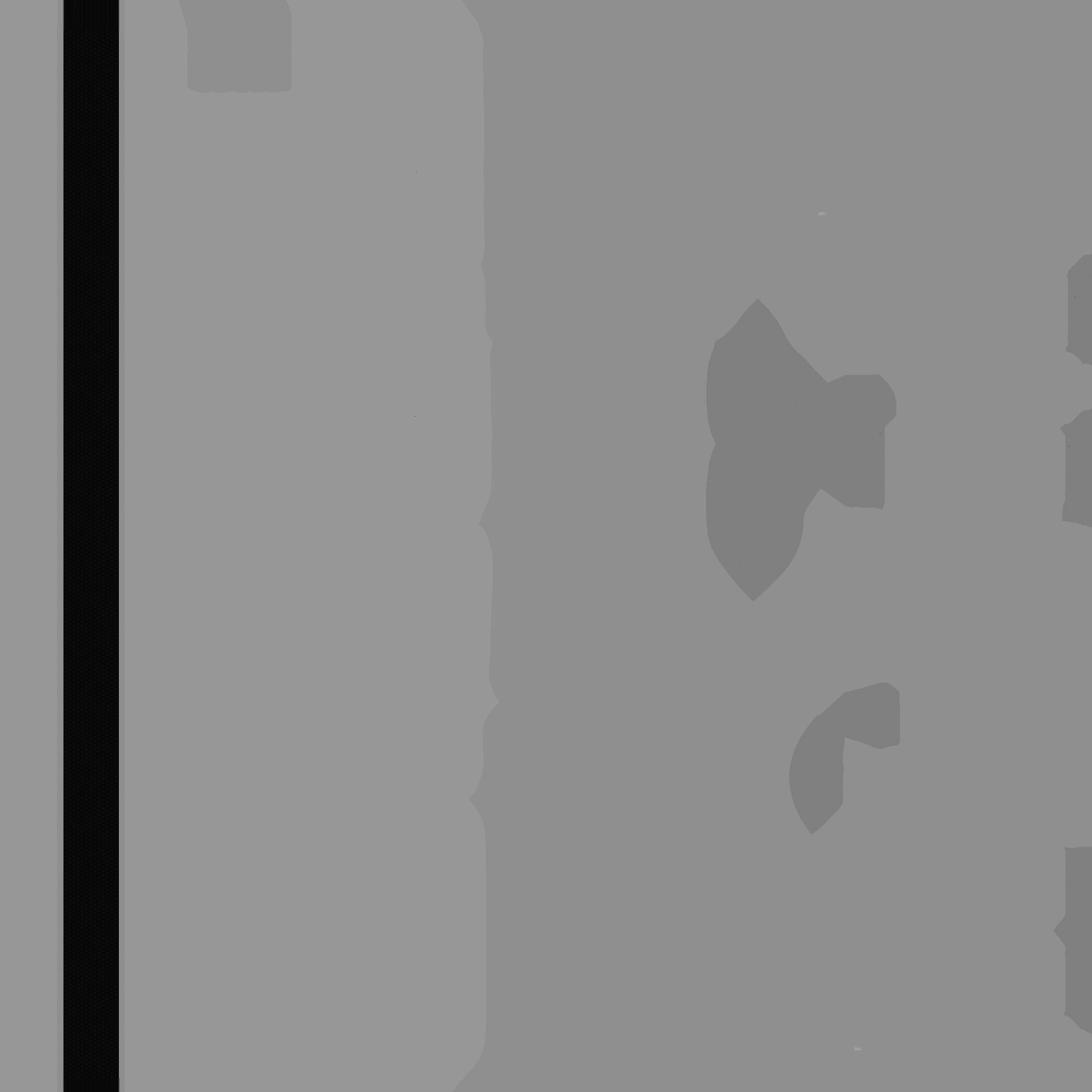 Choker Collar C02 Black Gold - Character Design Punk Gothic Low-poly 3D model_15