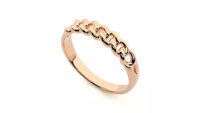 Band ring - 3A 3D print model