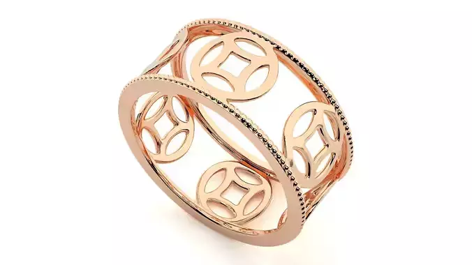 Band ring - 32 3D print model