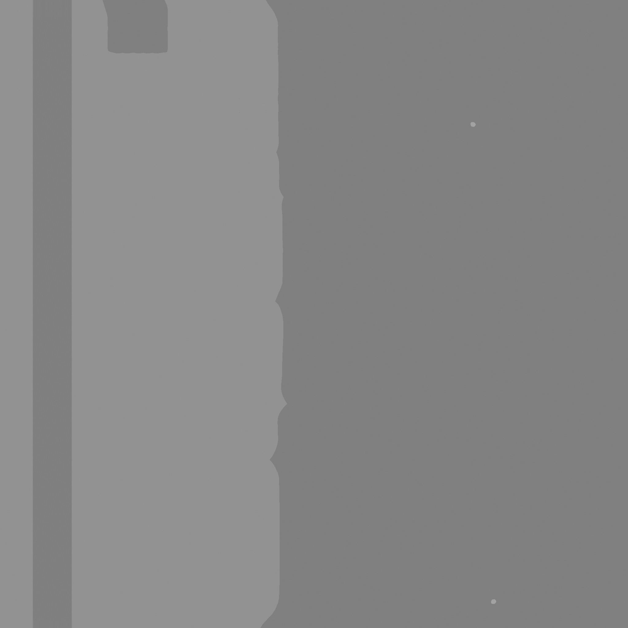 Choker Collar C06 Full Black - Character Design Punk Gothic Low-poly 3D model_17