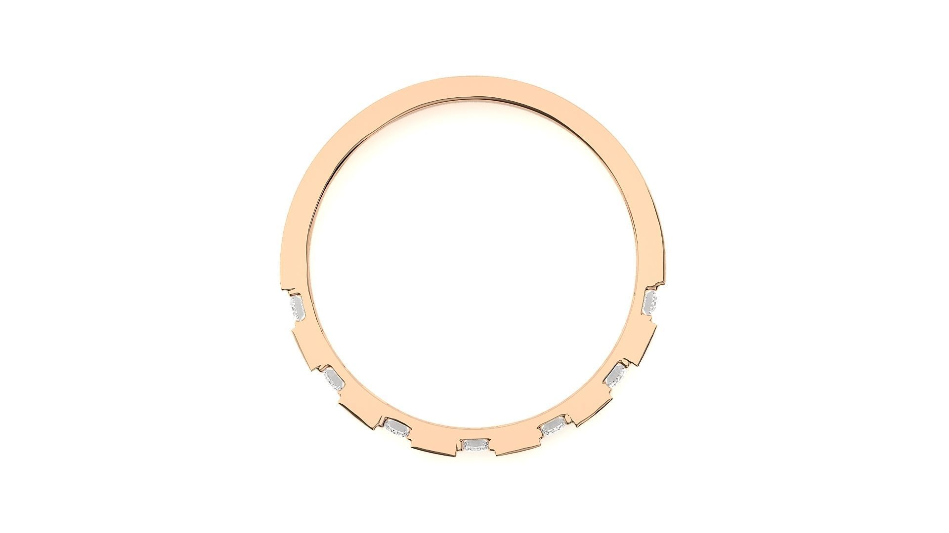 Band ring - Z - Demo 15 3D print model_2