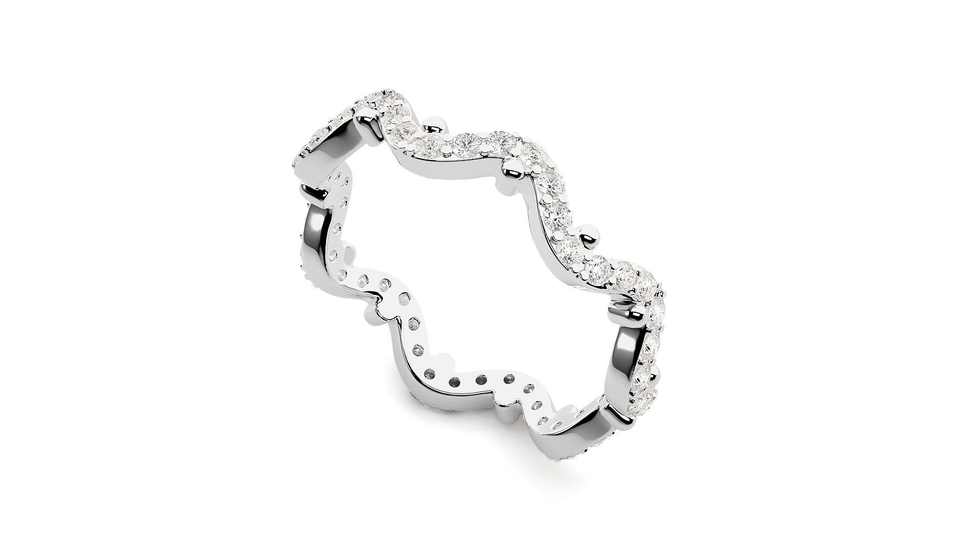 Band ring - CAD 9055 3D print model_6