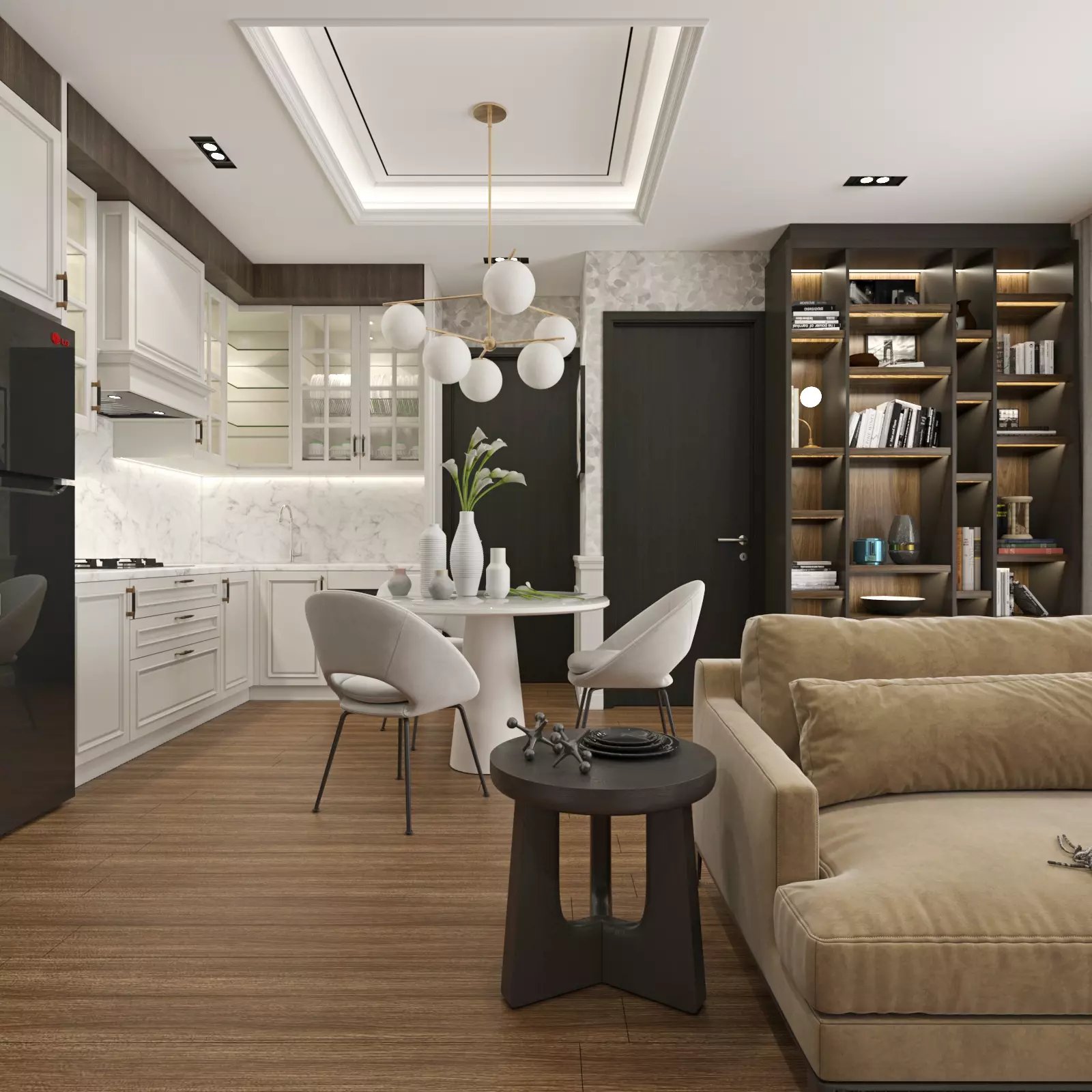 Interior Apartment Gp Slipi 3D model