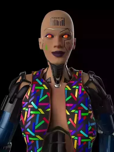 Jean Dolly Vein 3D model