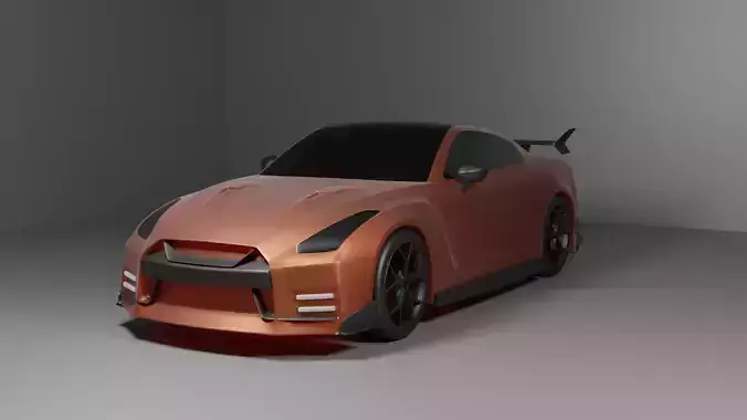 3D printable solid car