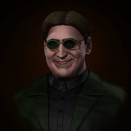 Dr Octopus Bust Alfred Molina 3D print model