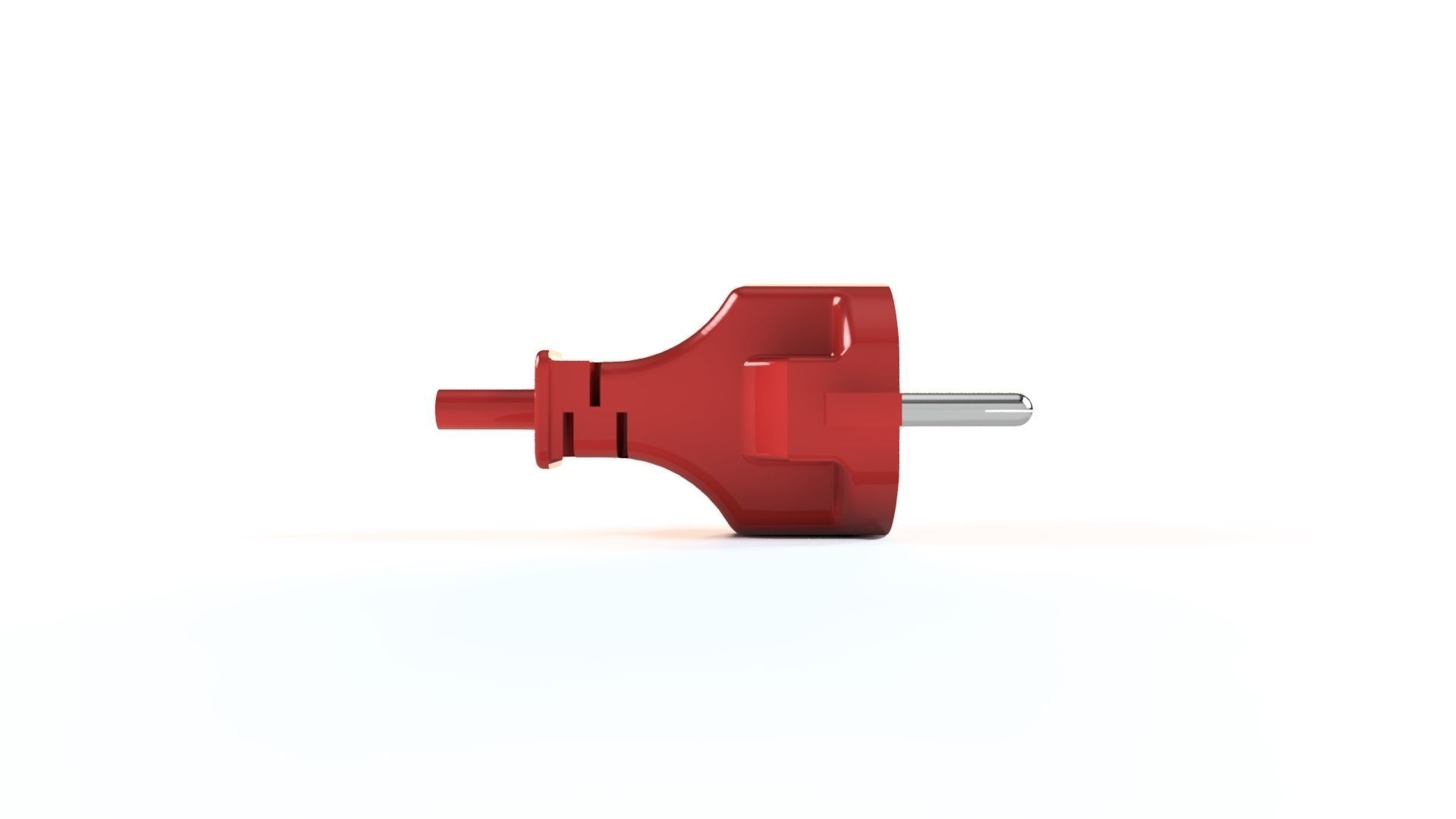 ELECTRICAL SOCKET Low-poly 3D model_2