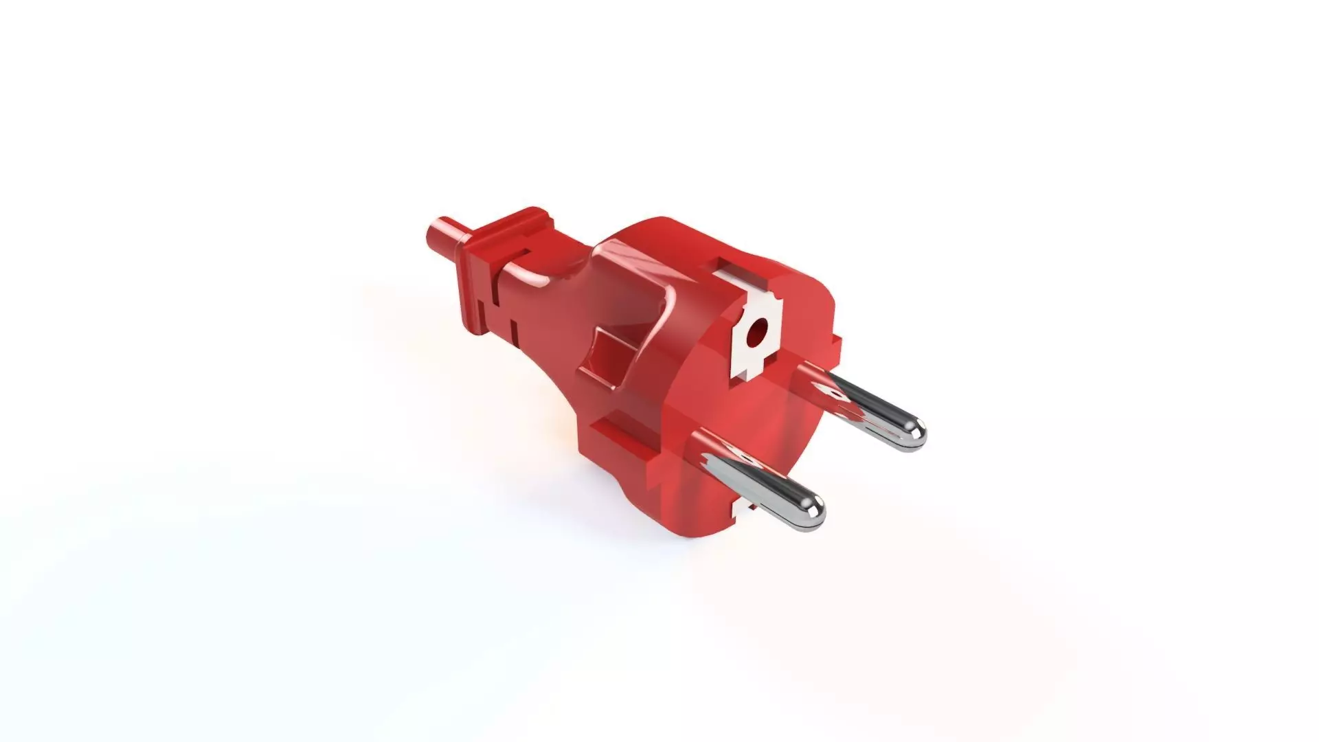 ELECTRICAL SOCKET Low-poly 3D model_0