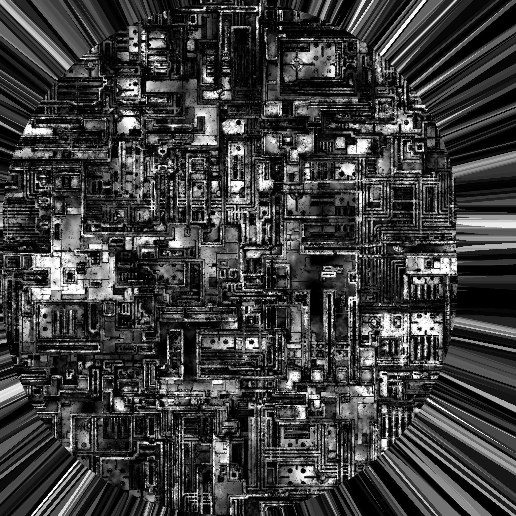 The Future City Kit bash 3D model_5