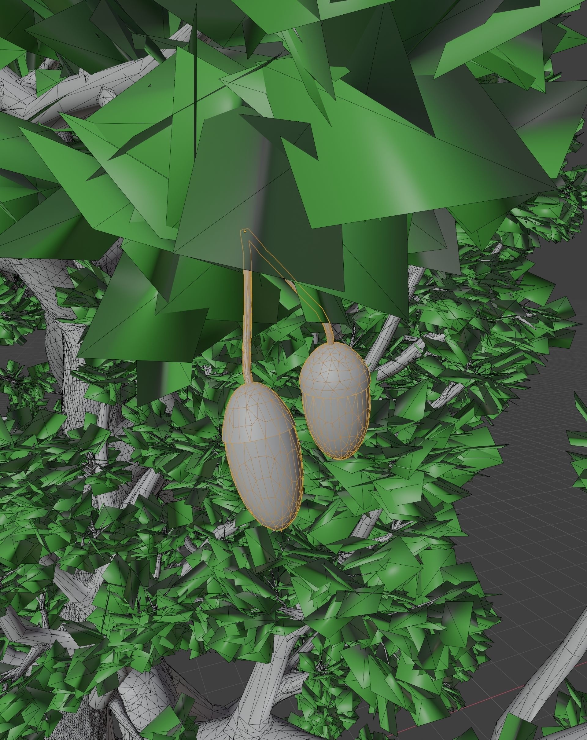 Oak-tree ver 0-0 3D model_12