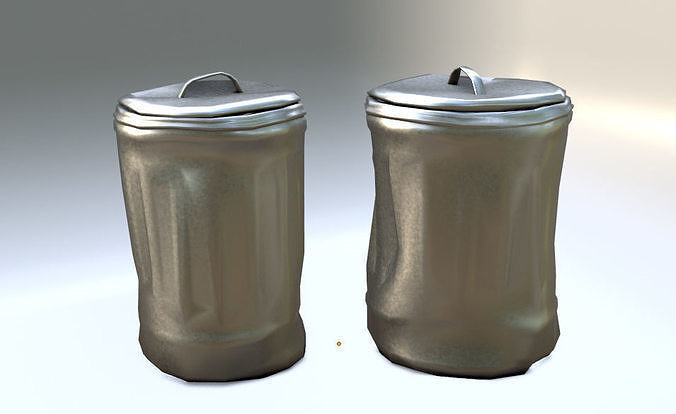 Garbage container 3D model