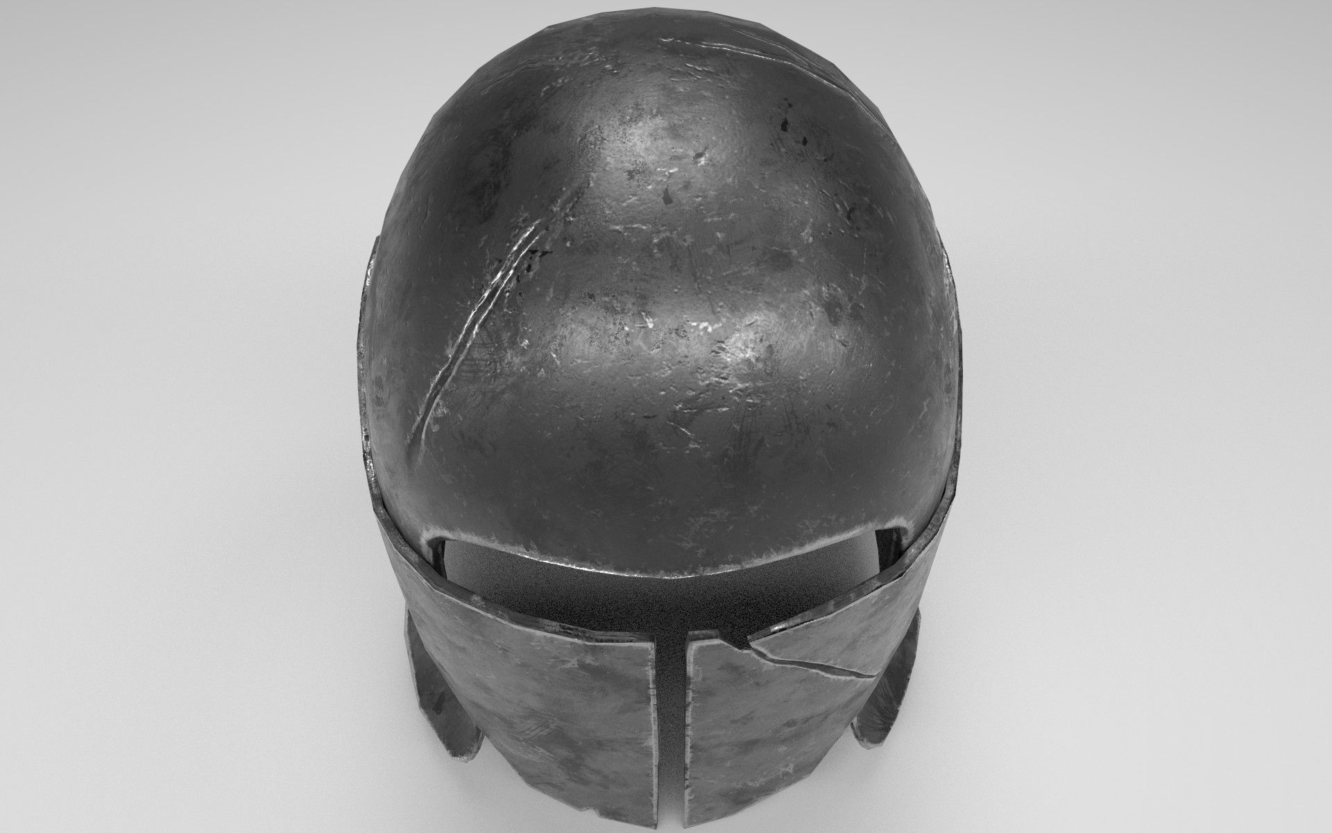 Helmets Pack with PBR materials game ready low poly 3D Model Collection_59