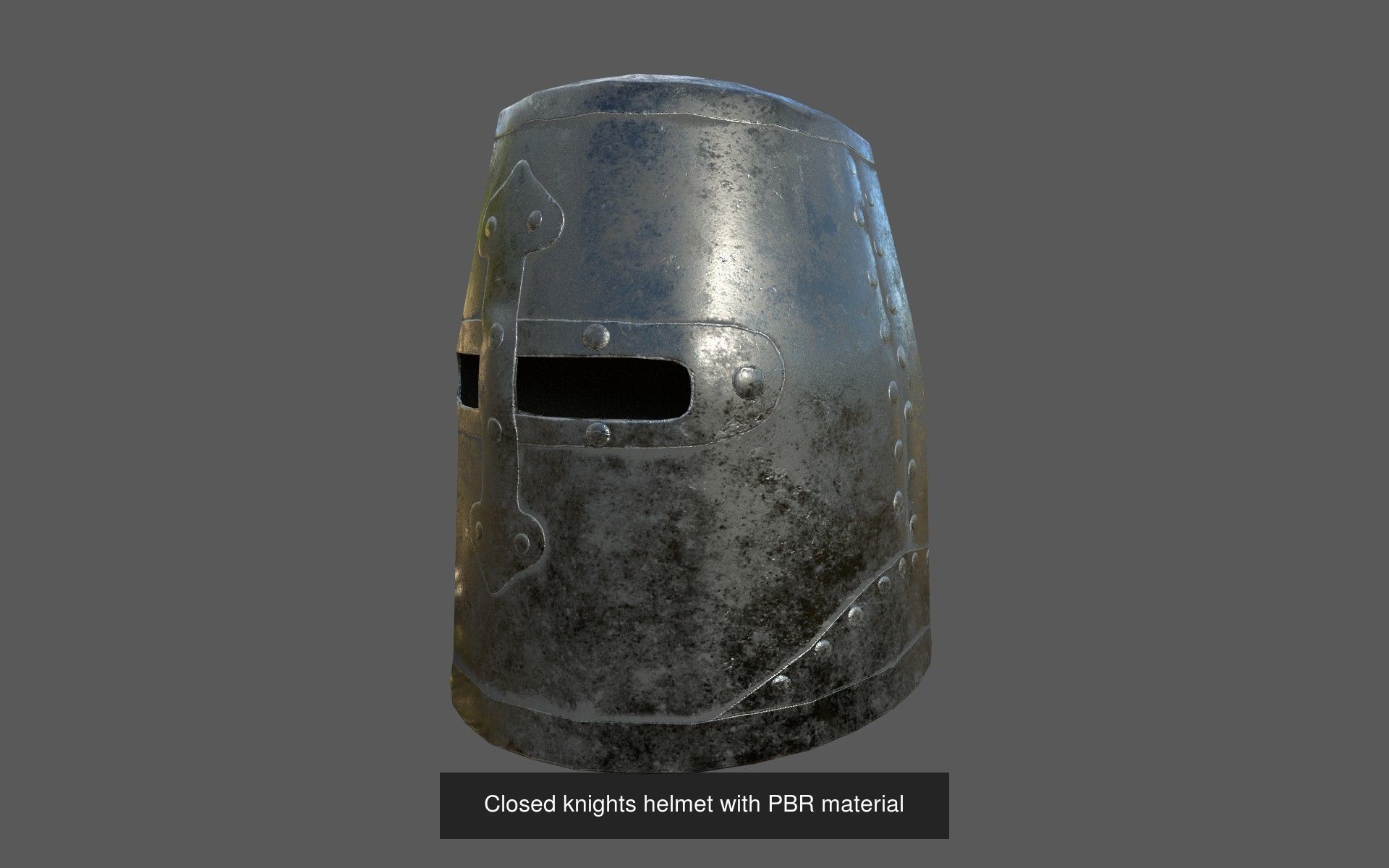 Helmets Pack with PBR materials game ready low poly 3D Model Collection_6