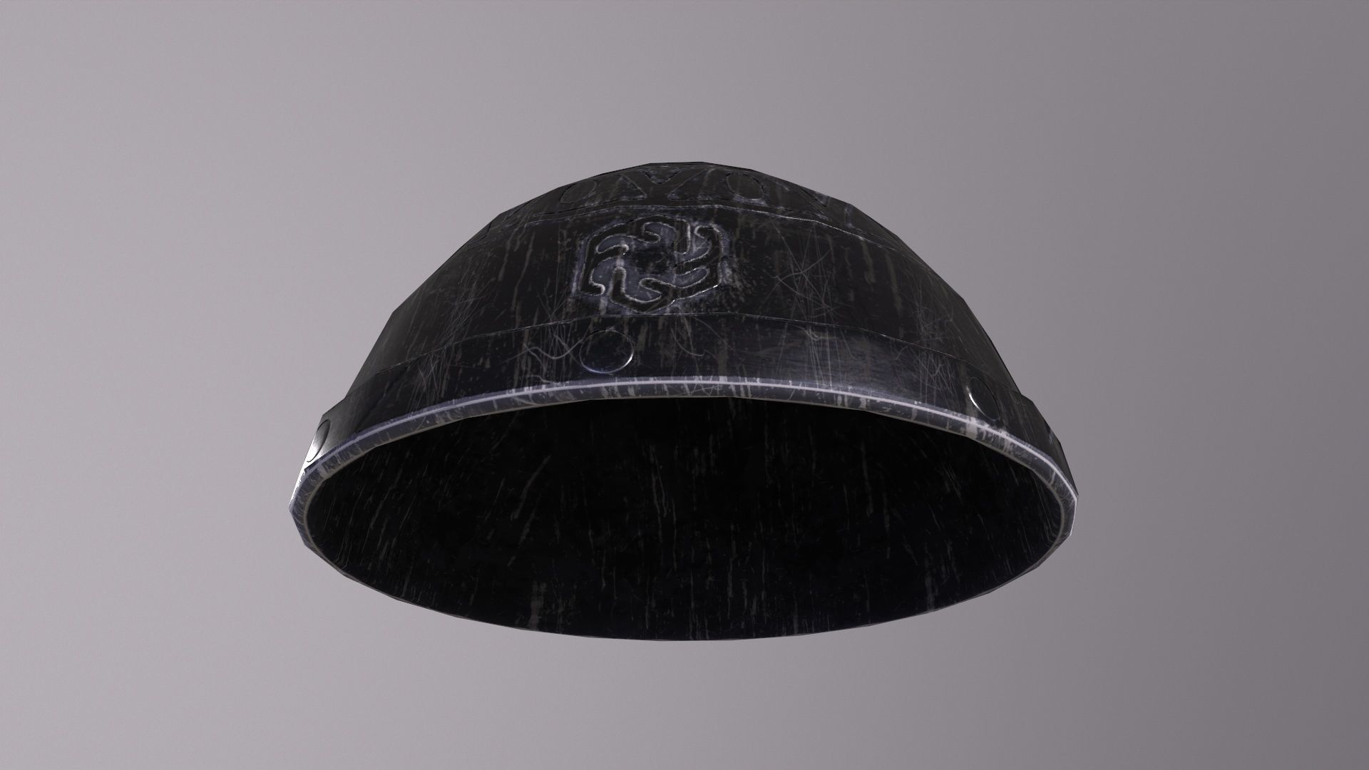 Helmets Pack with PBR materials game ready low poly 3D Model Collection_32