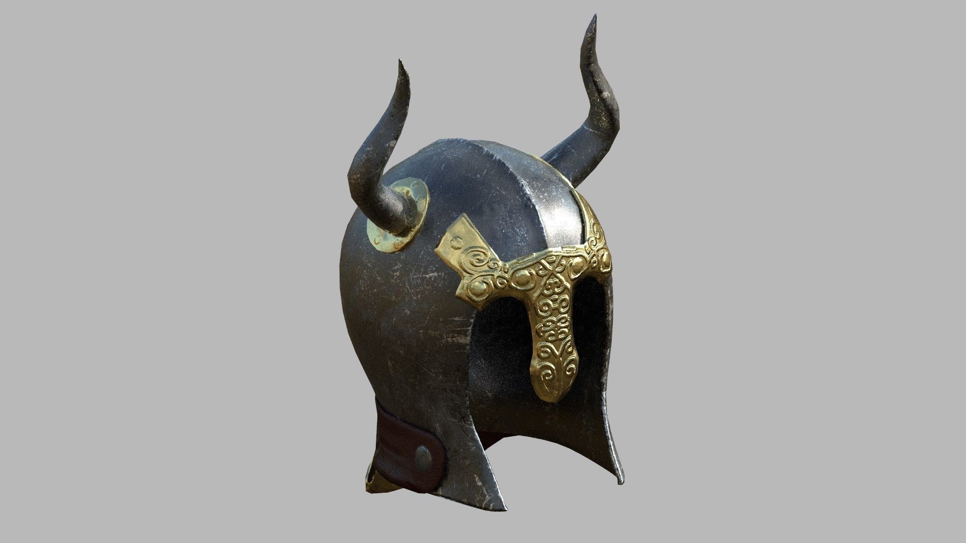 Helmets Pack with PBR materials game ready low poly 3D Model Collection_69