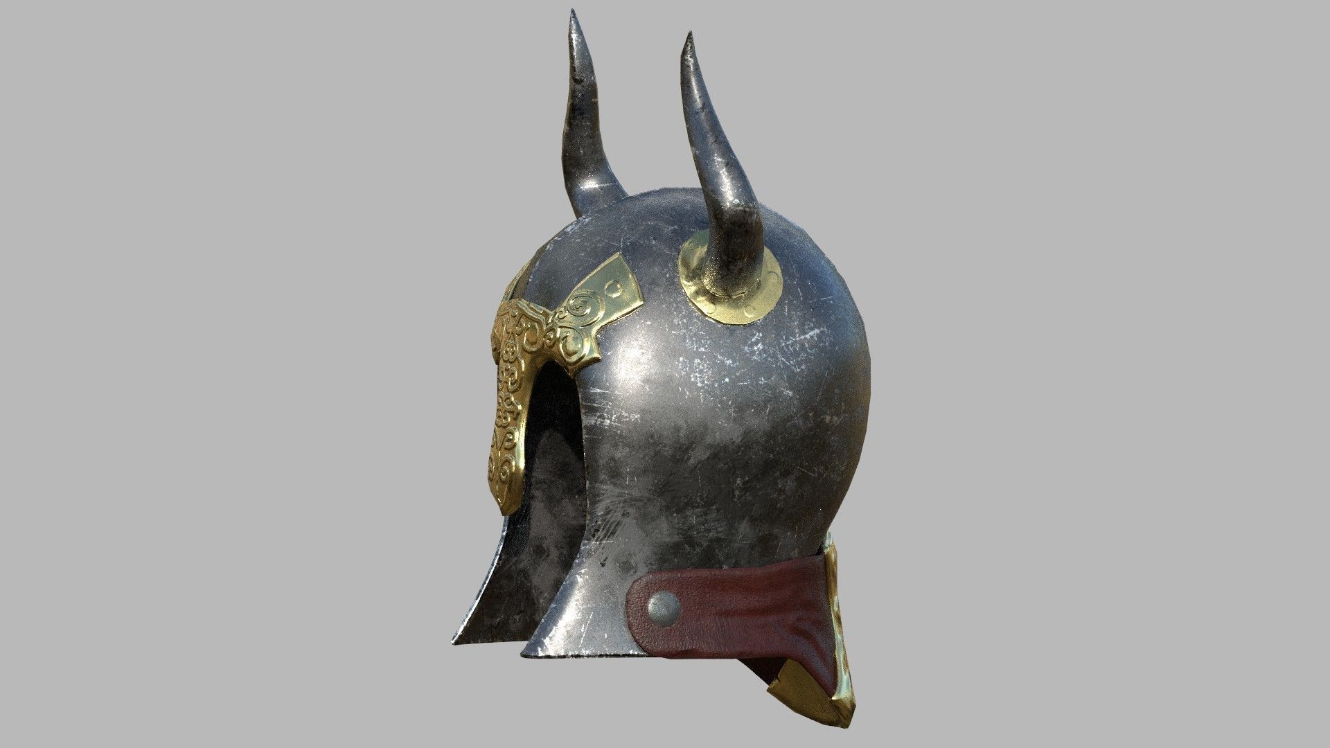 Helmets Pack with PBR materials game ready low poly 3D Model Collection_64