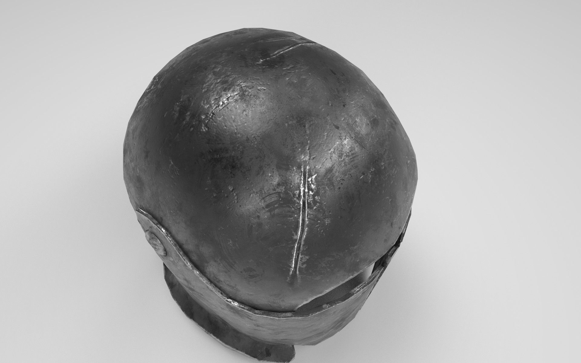 Helmets Pack with PBR materials game ready low poly 3D Model Collection_60