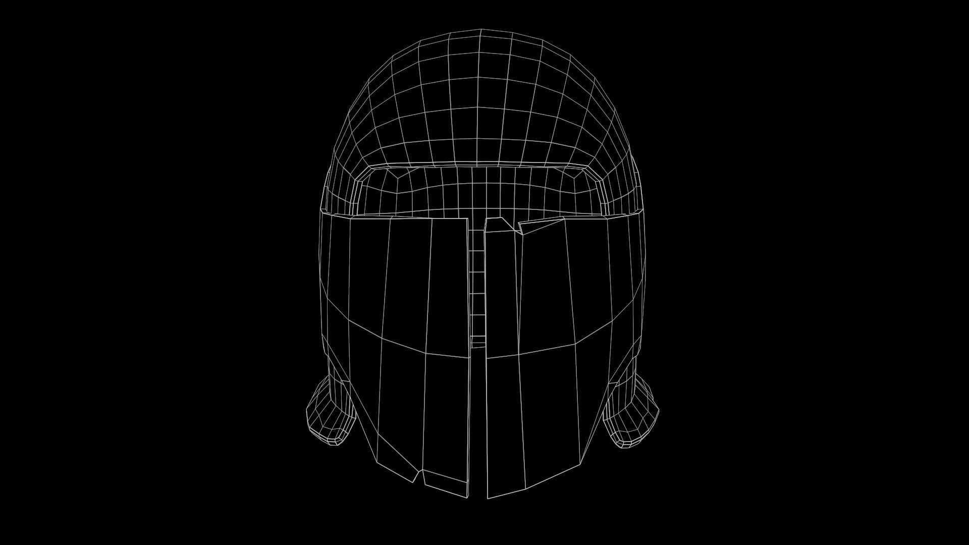 Helmets Pack with PBR materials game ready low poly 3D Model Collection_55