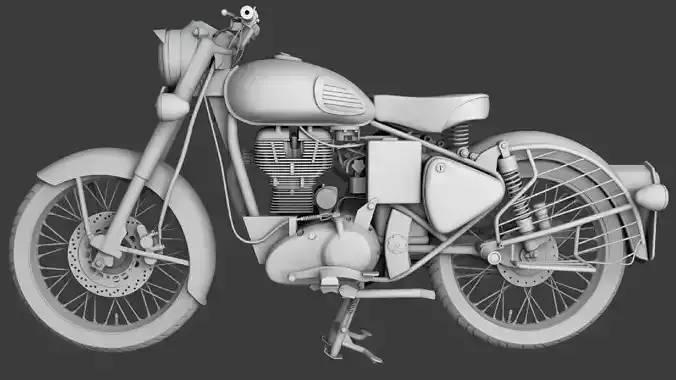 Royal enfield 3D model