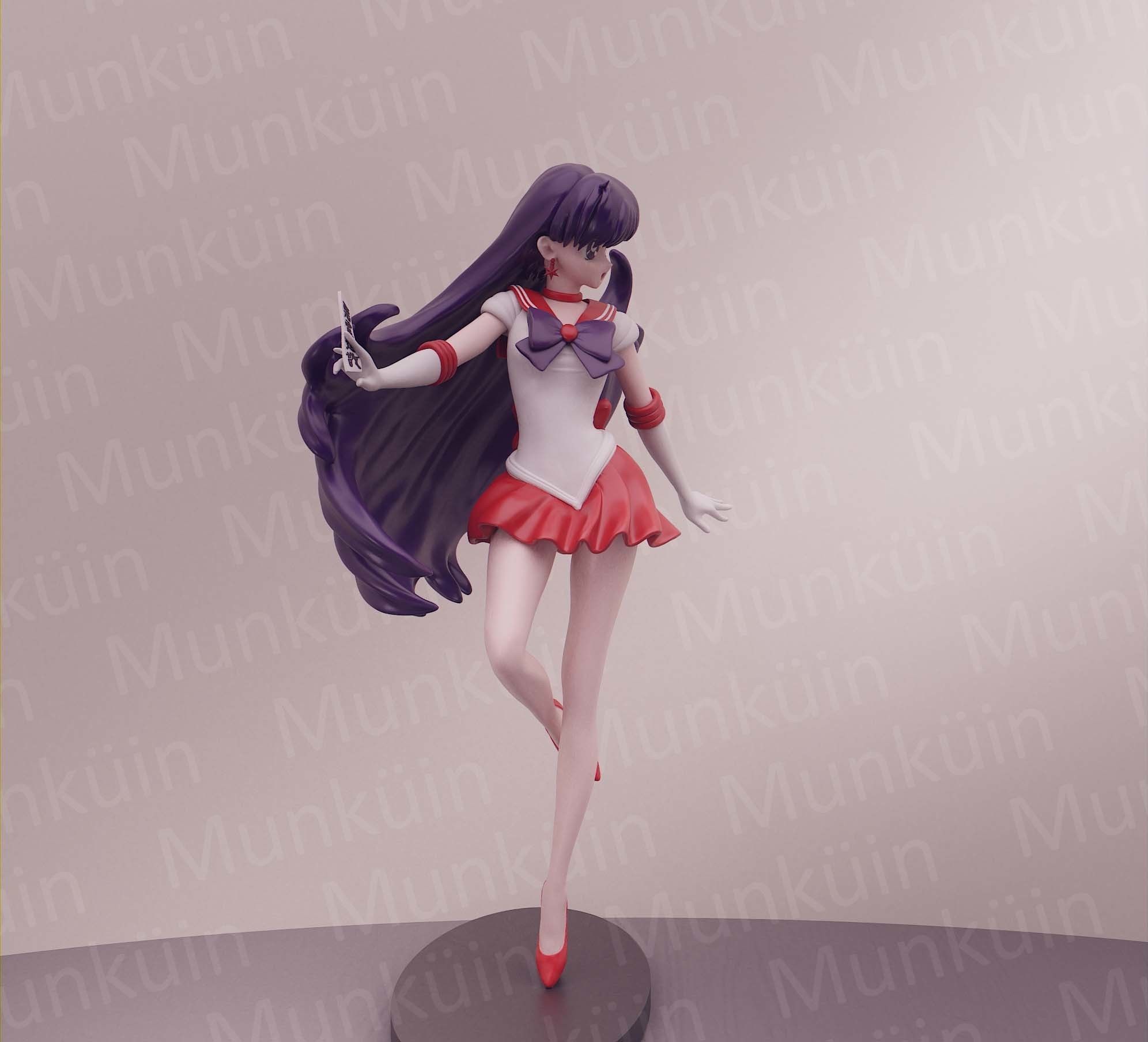 Sailor Mars-Rei Hino 3D print model_22