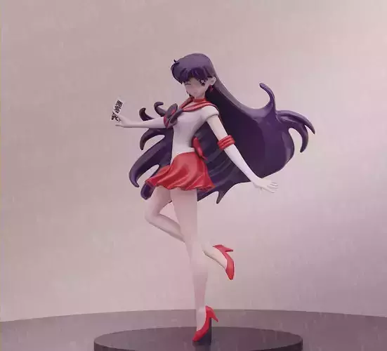 Sailor Mars-Rei Hino 3D print model