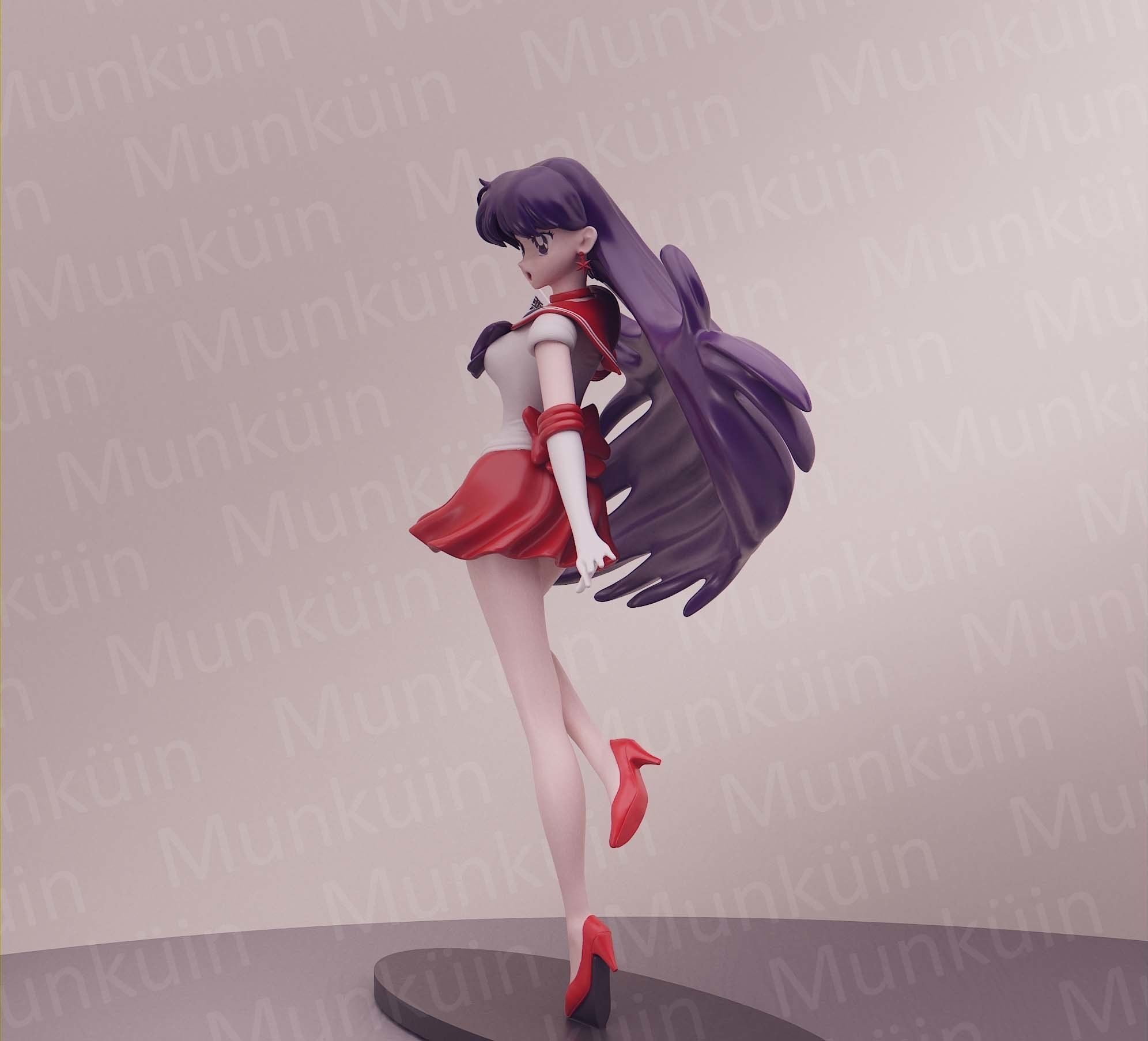 Sailor Mars-Rei Hino 3D print model_18