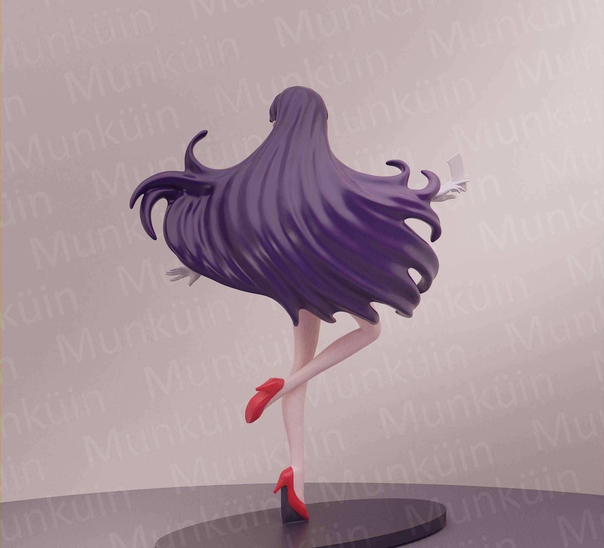 Sailor Mars-Rei Hino 3D print model_19