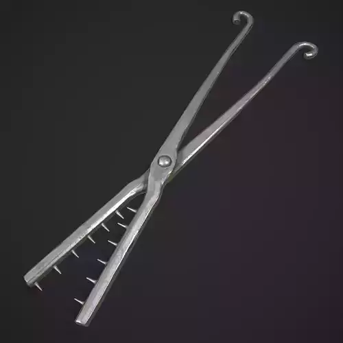 Crocodile Shears  Low-poly 3D model