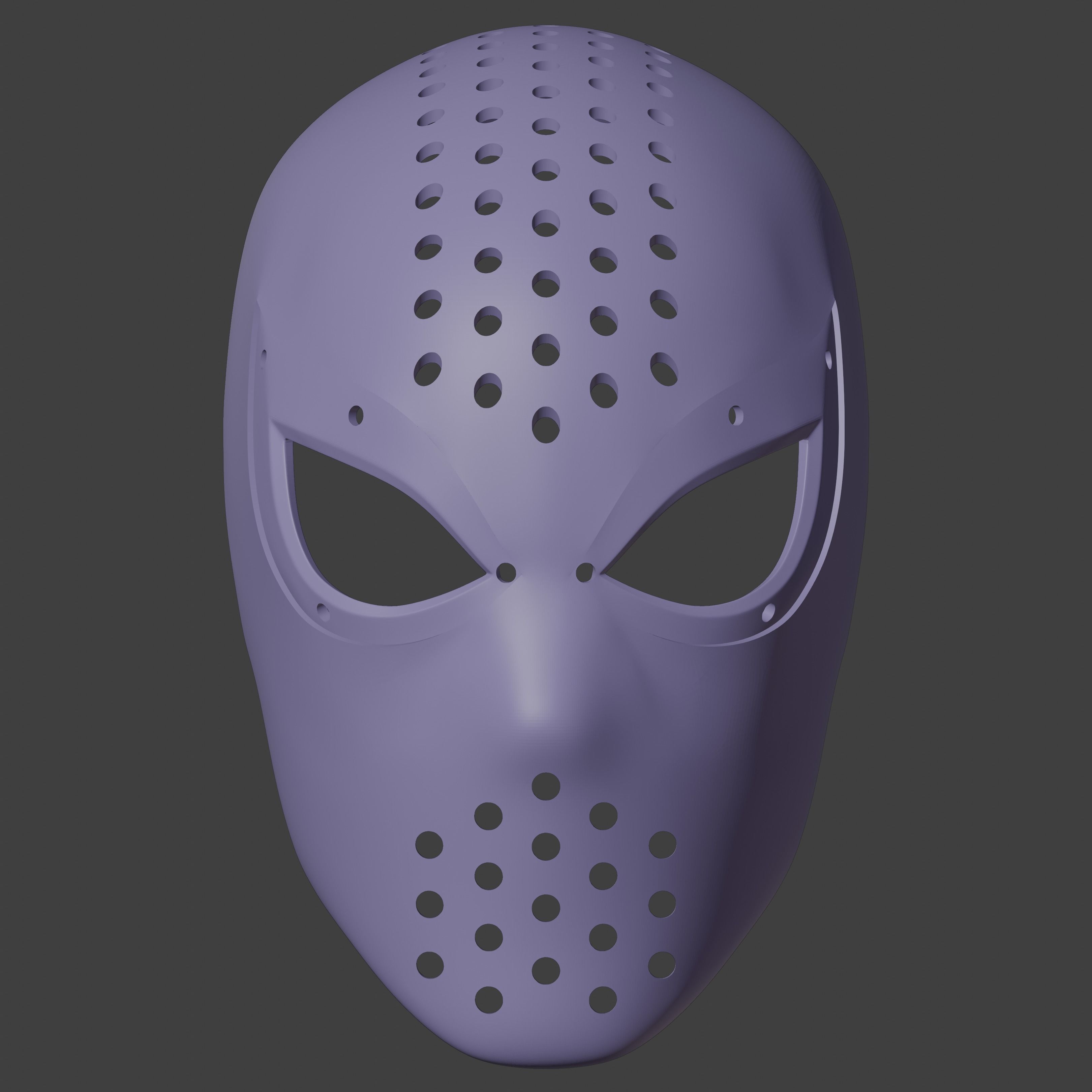 Spider-Man Lotus inspired Faceshell 3D print model_11