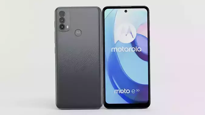 Motorola Moto E30 3D model