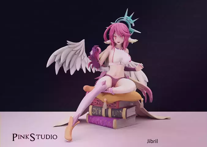 No Game No Life - Jibril 3D print model
