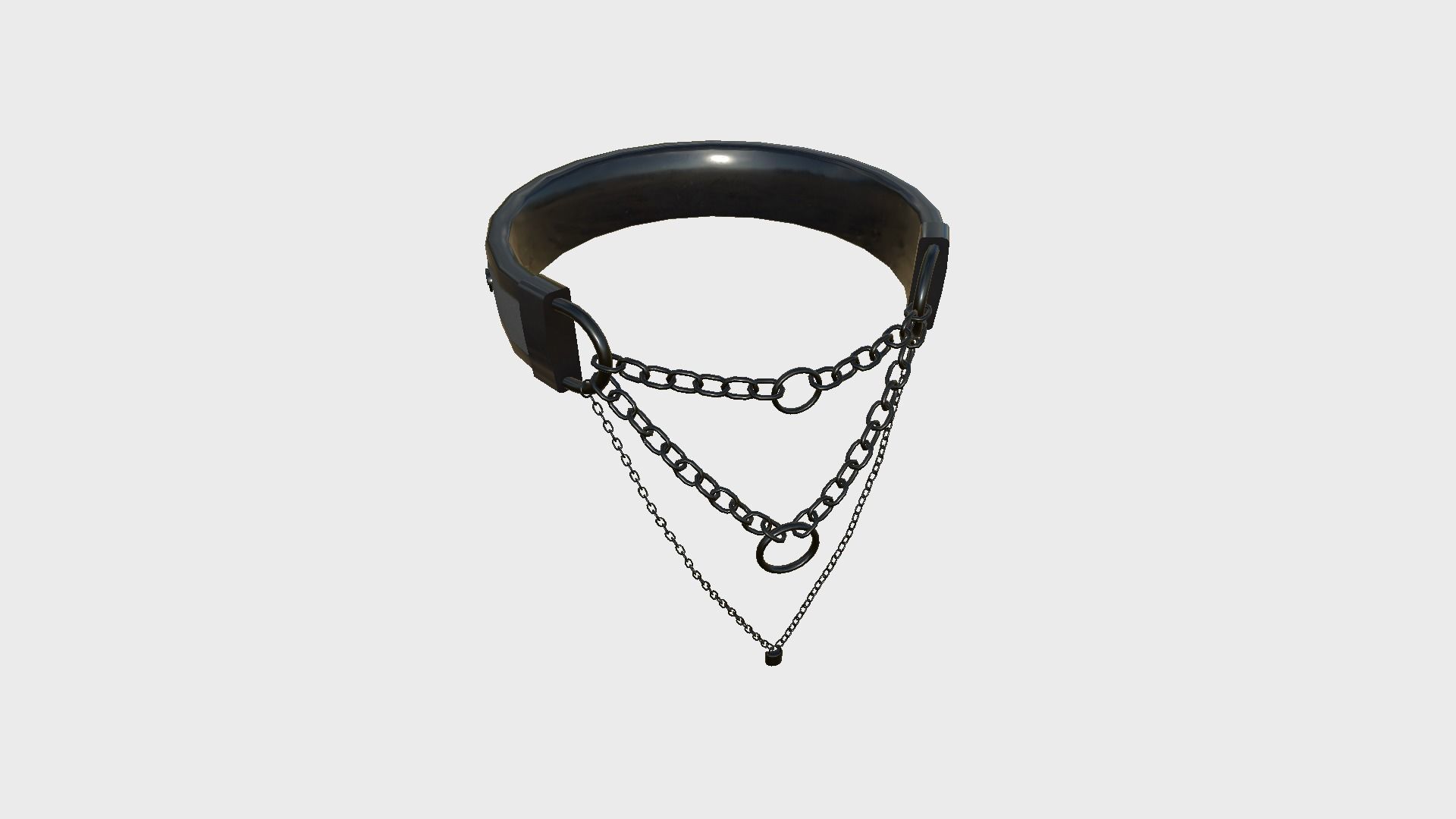 08 Choker Collar C Collection - Character Design Punk Gothic _41
