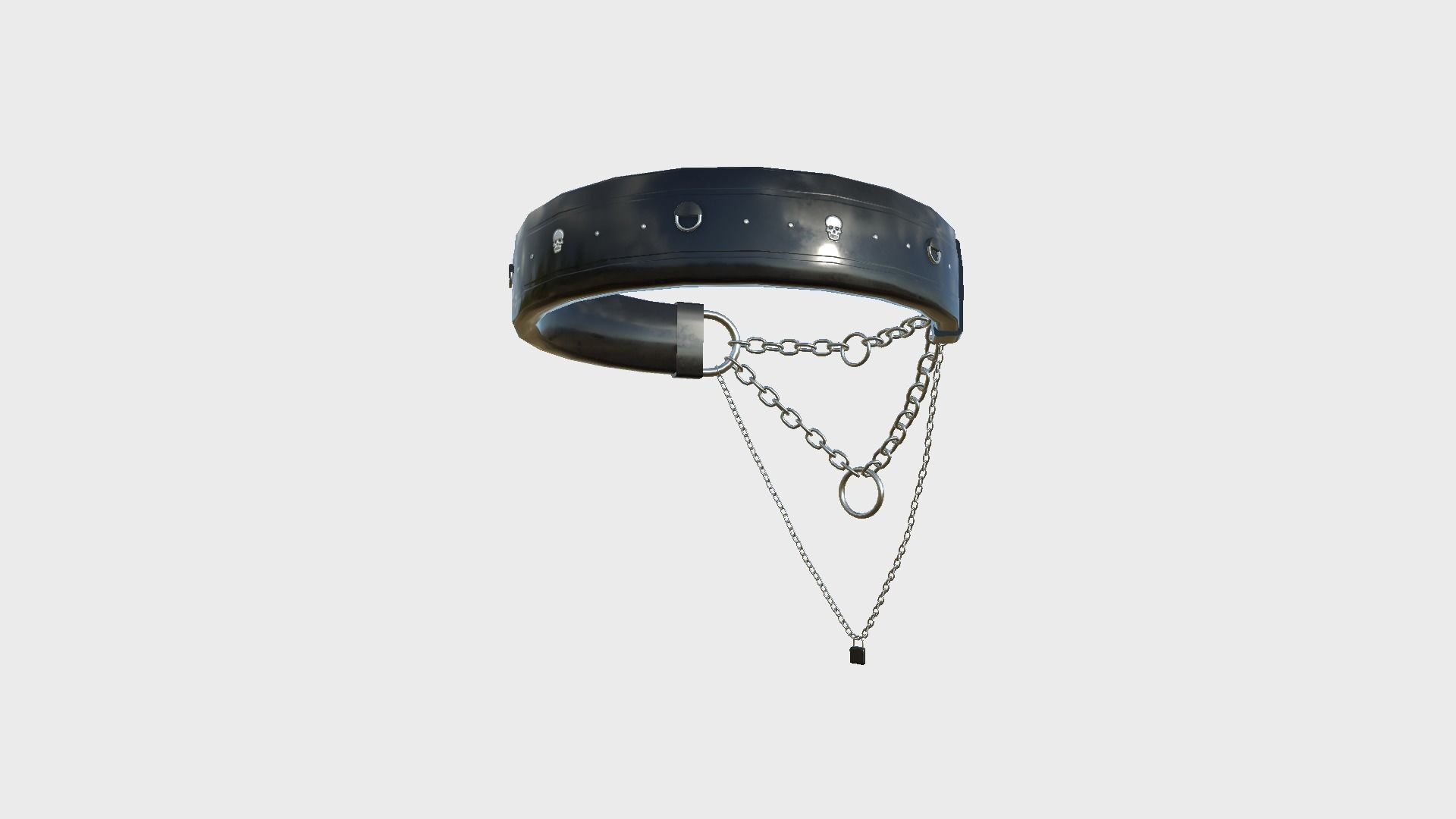 08 Choker Collar C Collection - Character Design Punk Gothic _30