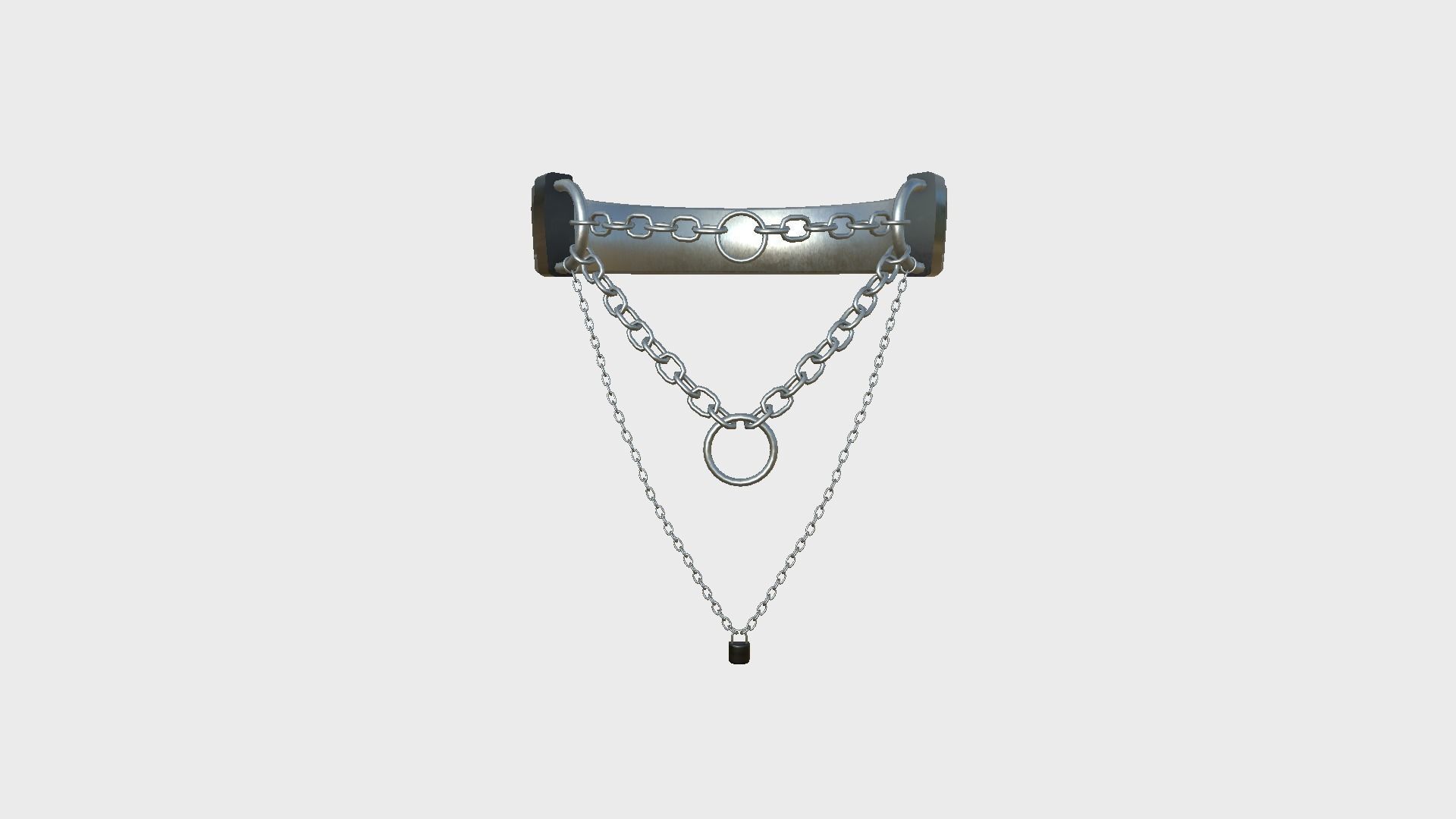 08 Choker Collar C Collection - Character Design Punk Gothic _33