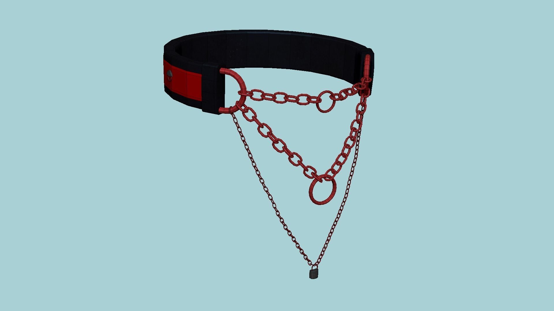 08 Choker Collar C Collection - Character Design Punk Gothic _57