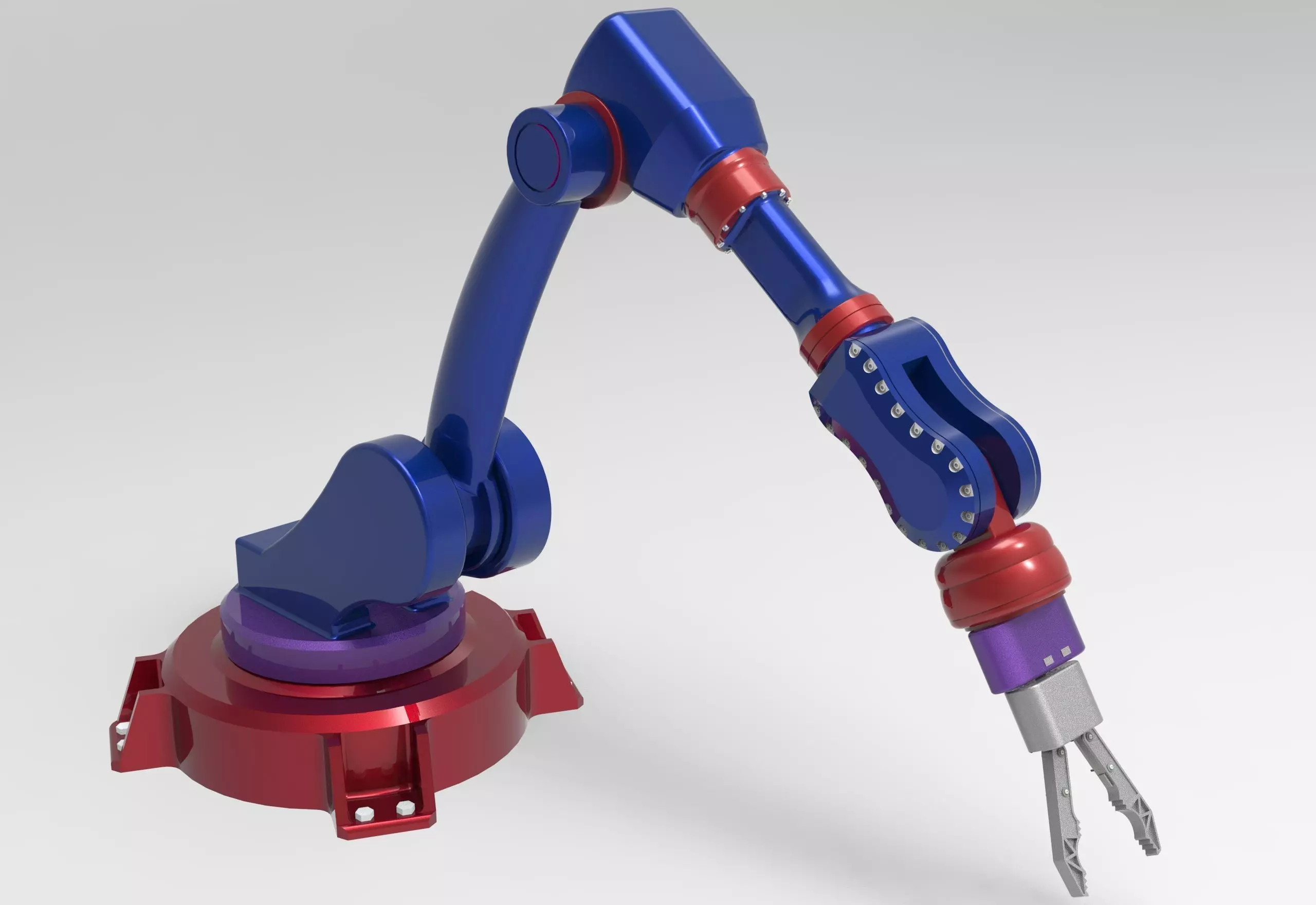 Industrial Robot Arm 3D model