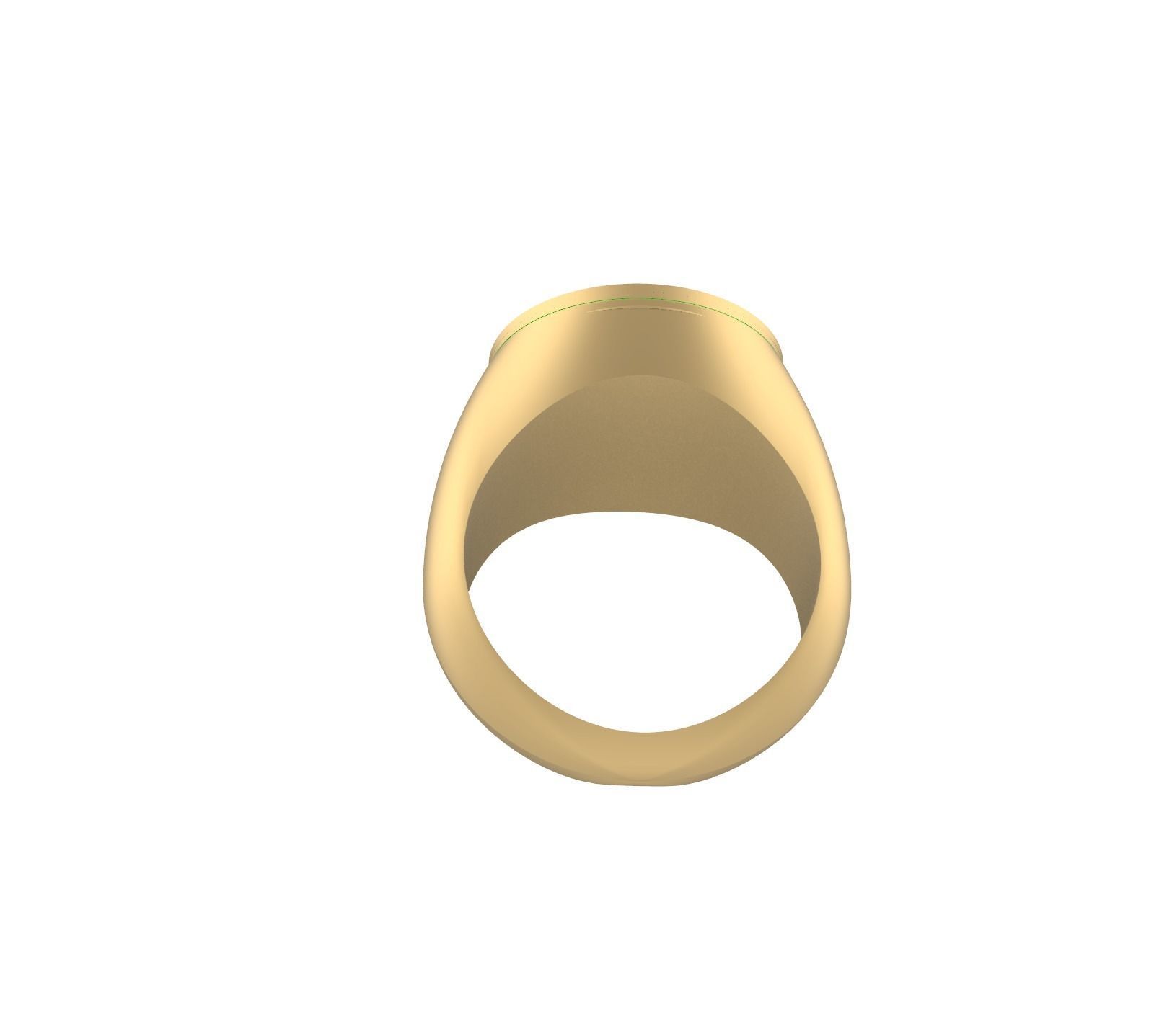 Marcus Aurelius Signet Finger Ring Roman King 3D model_4
