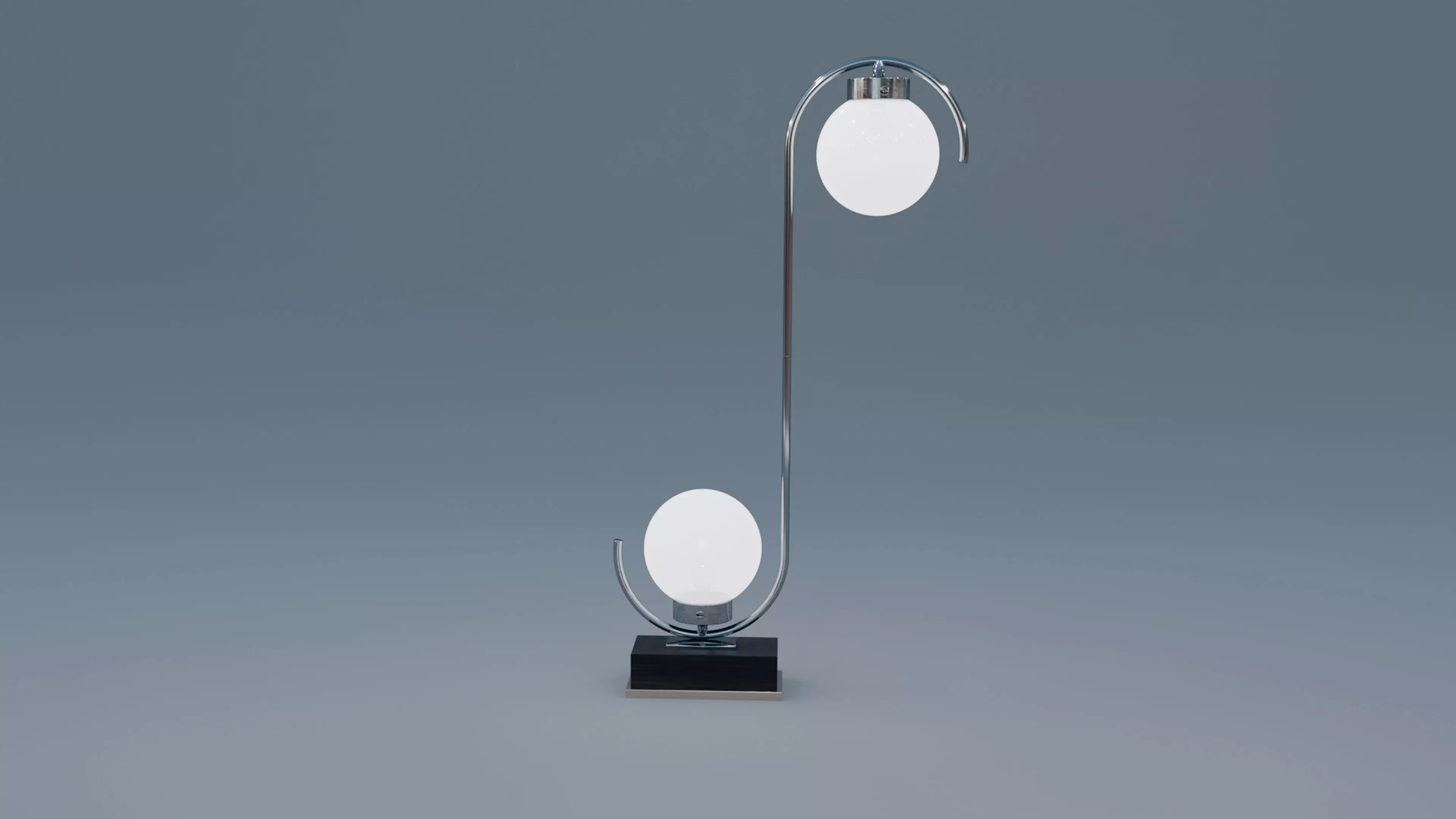 Sphere Floorlamp 3D model_0