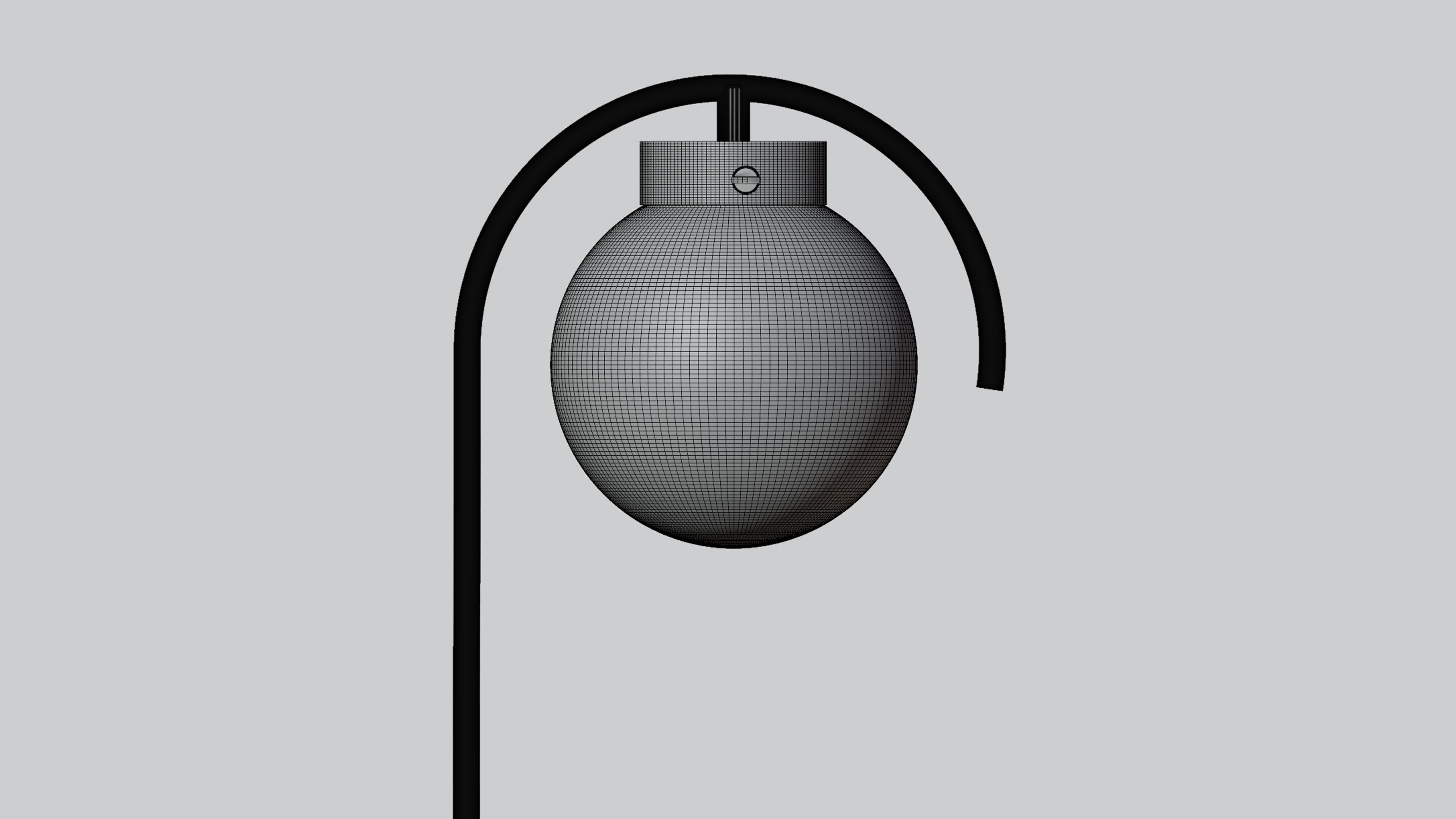 Sphere Floorlamp 3D model_8