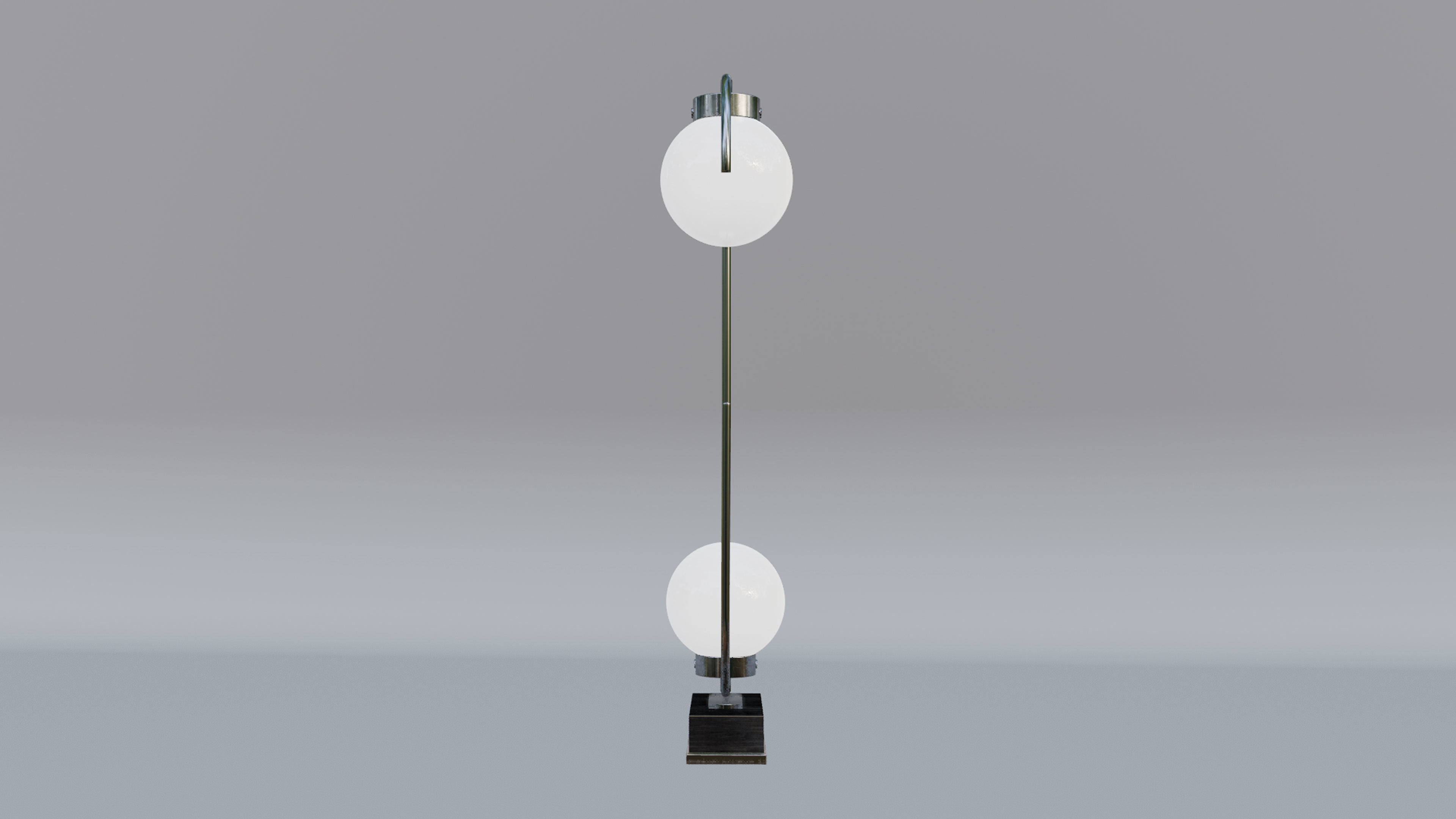 Sphere Floorlamp 3D model_4