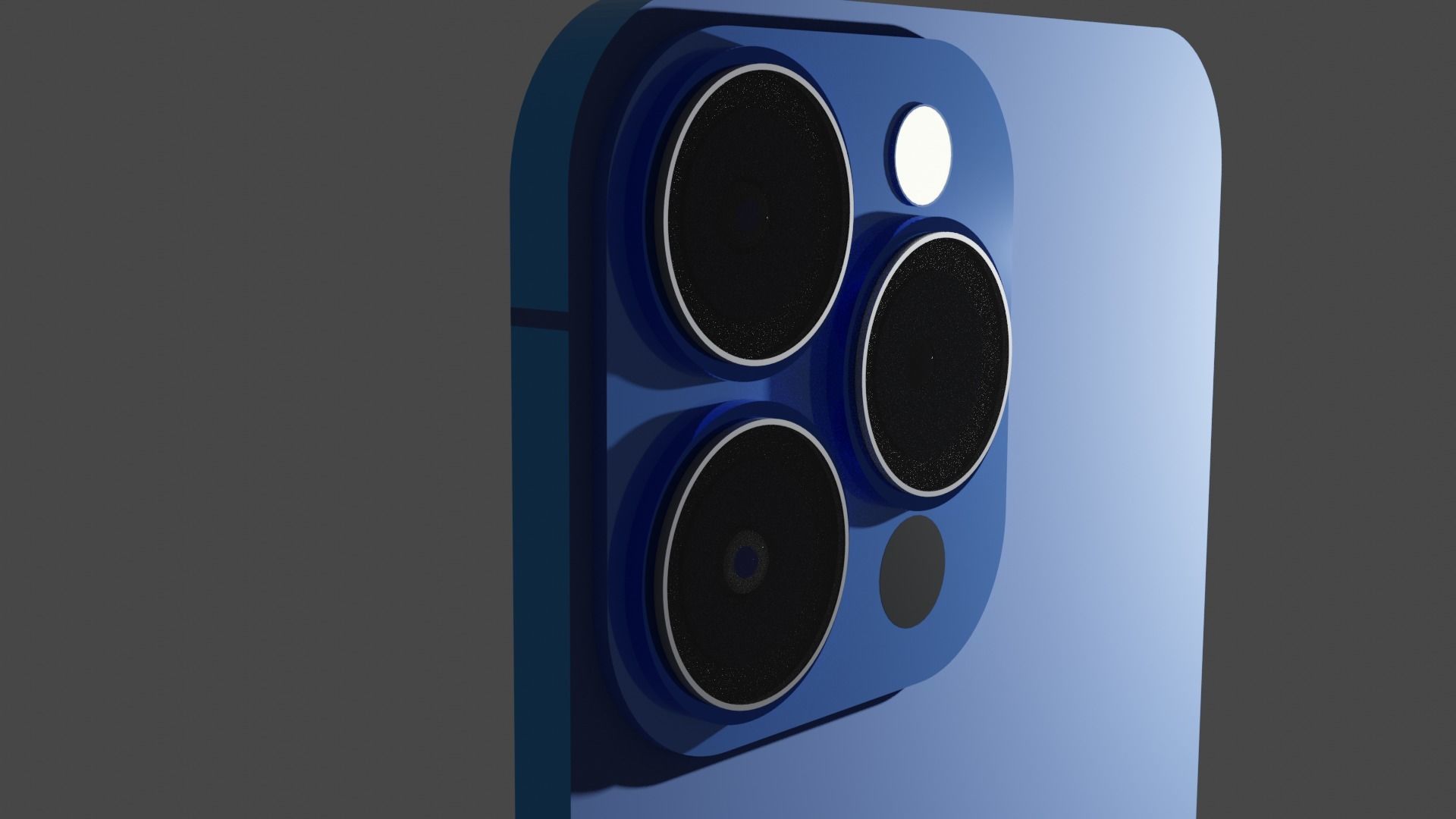 IPHONE 13 PRO Free low-poly 3D model_4