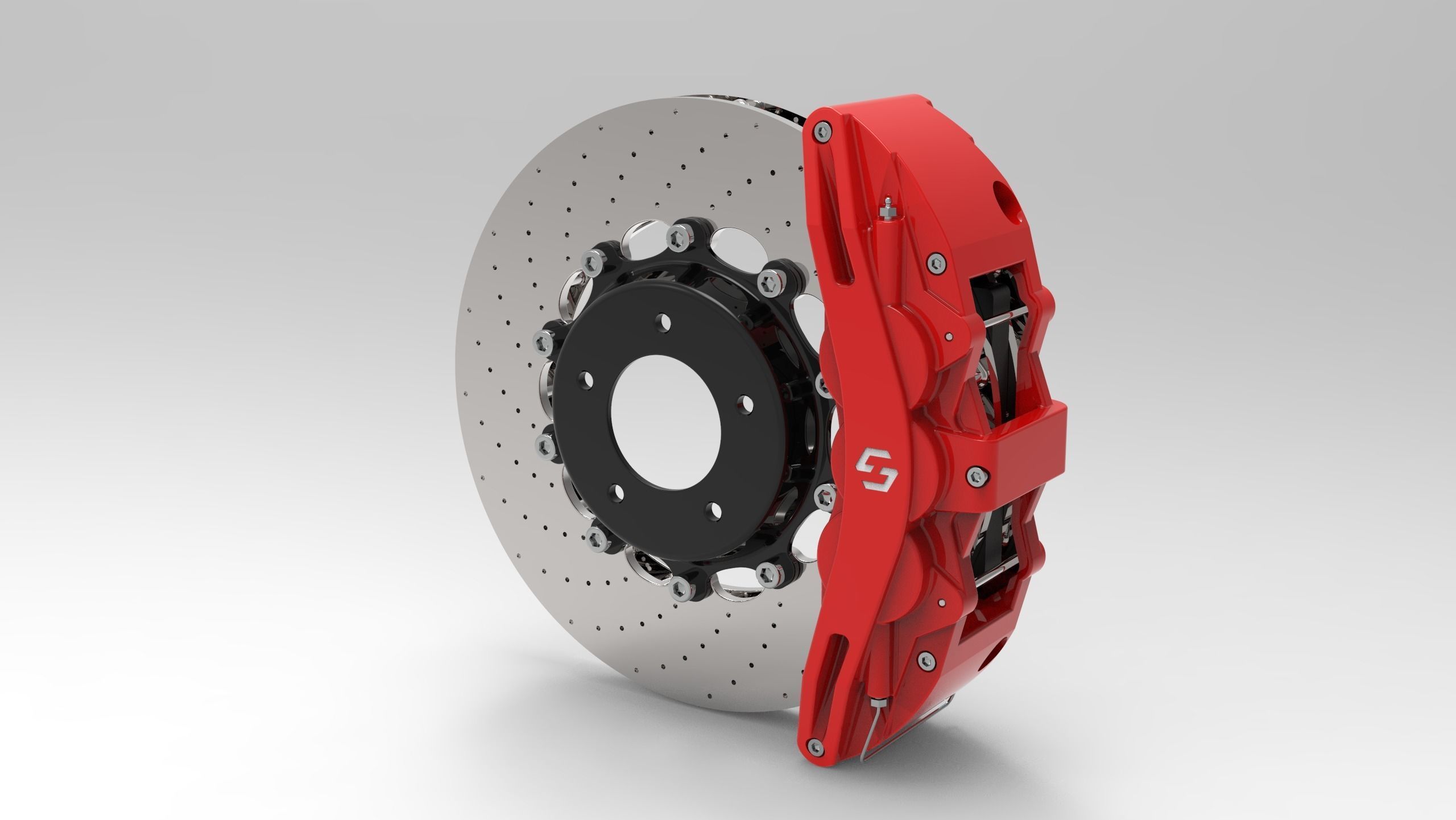 Disc brake 3D model_8