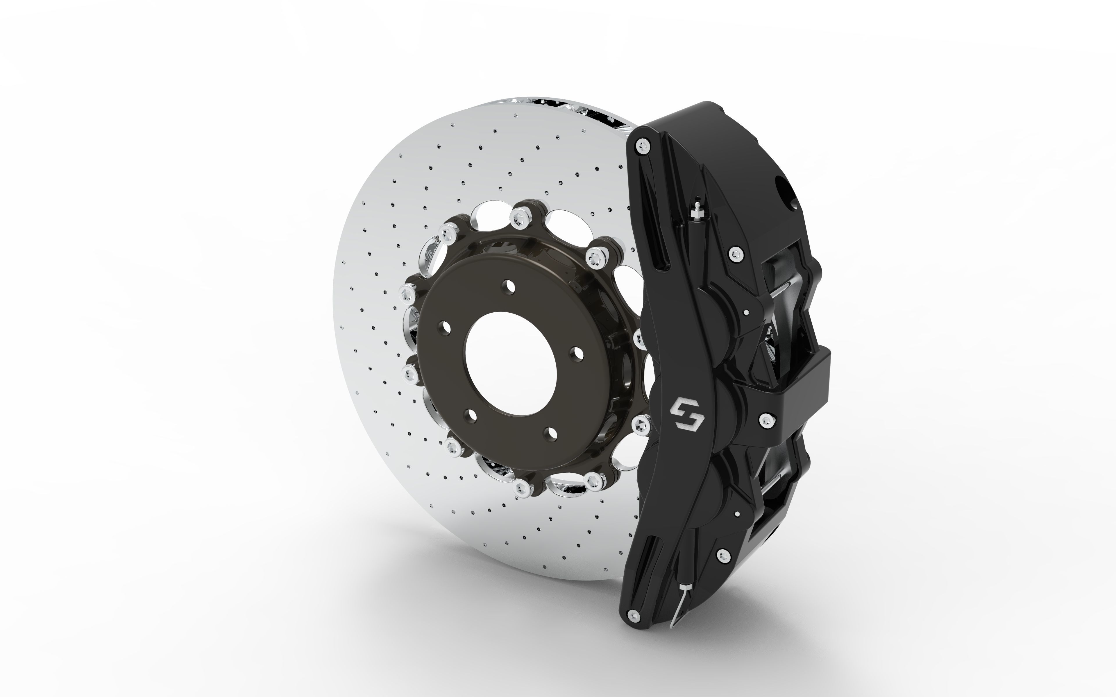 Disc brake 3D model_1