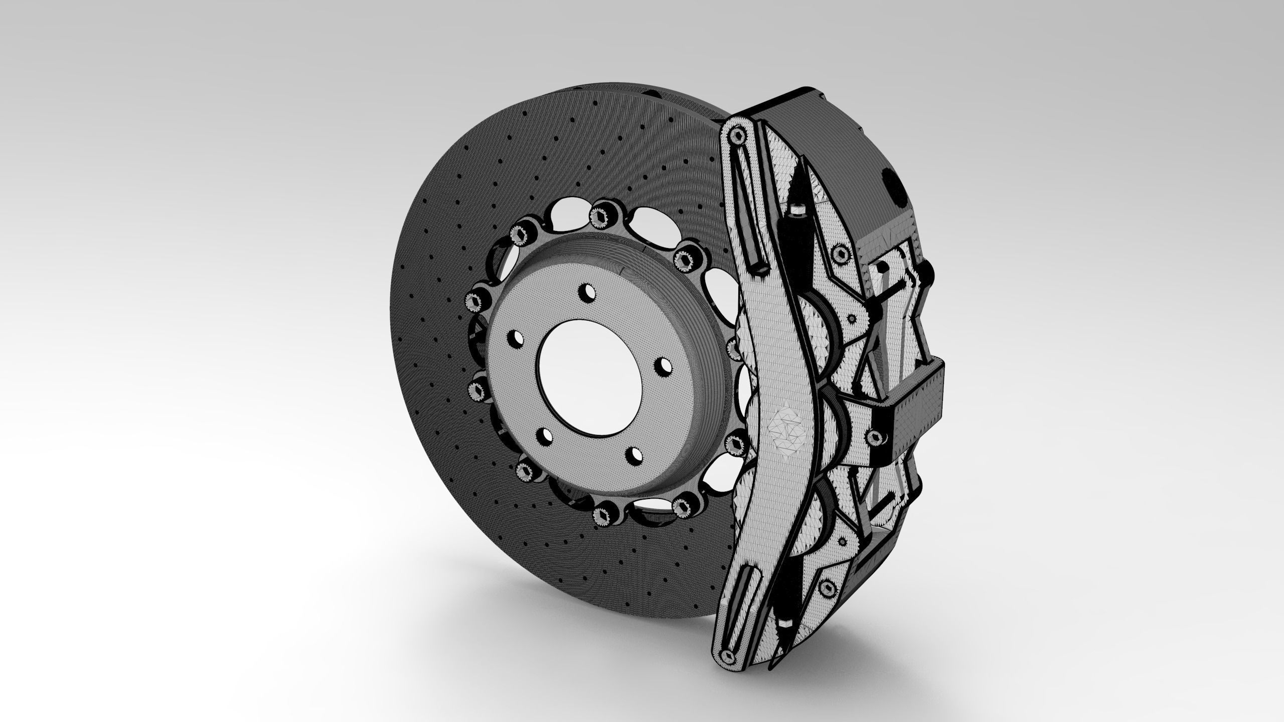 Disc brake 3D model_25