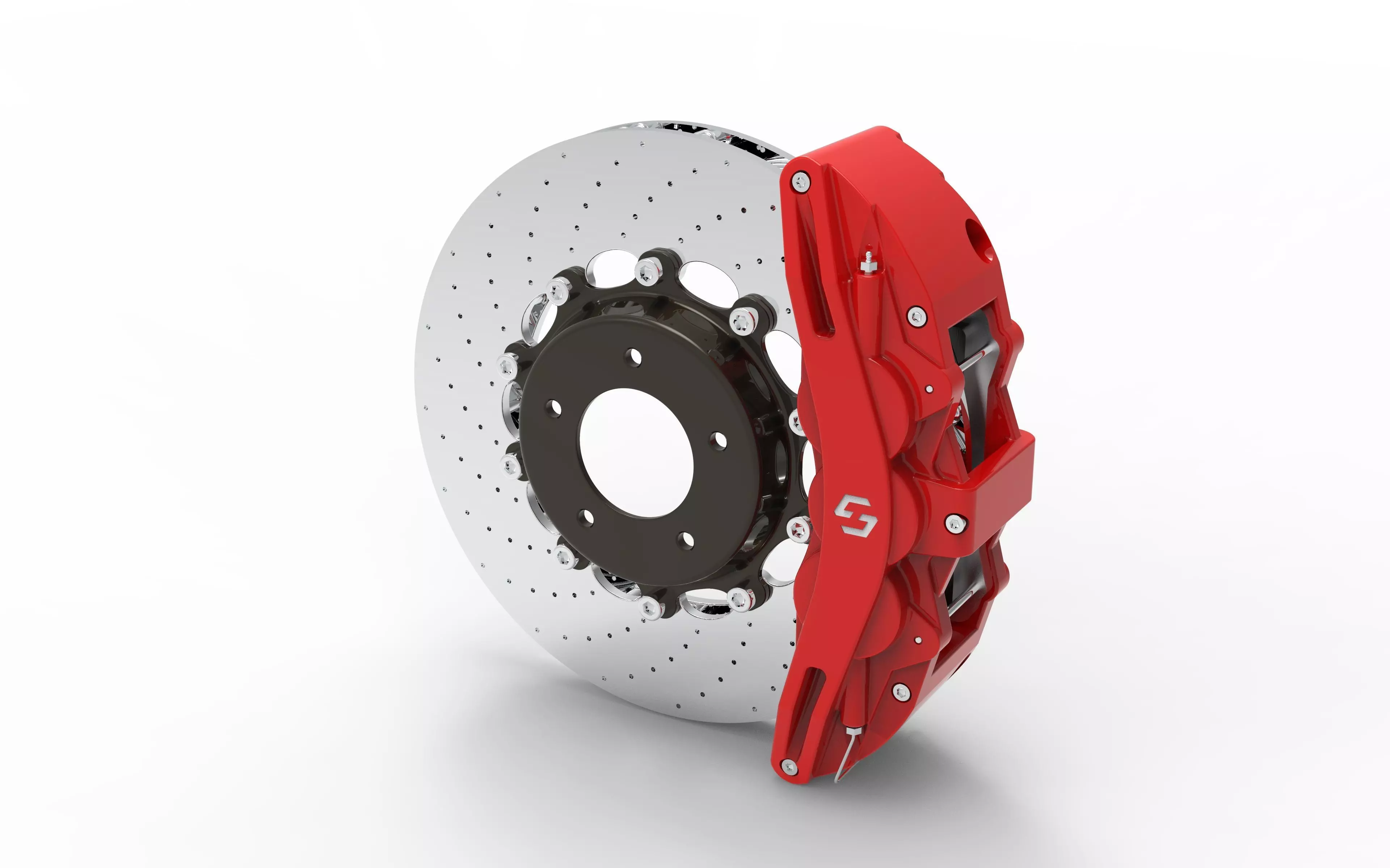 Disc brake 3D model_0