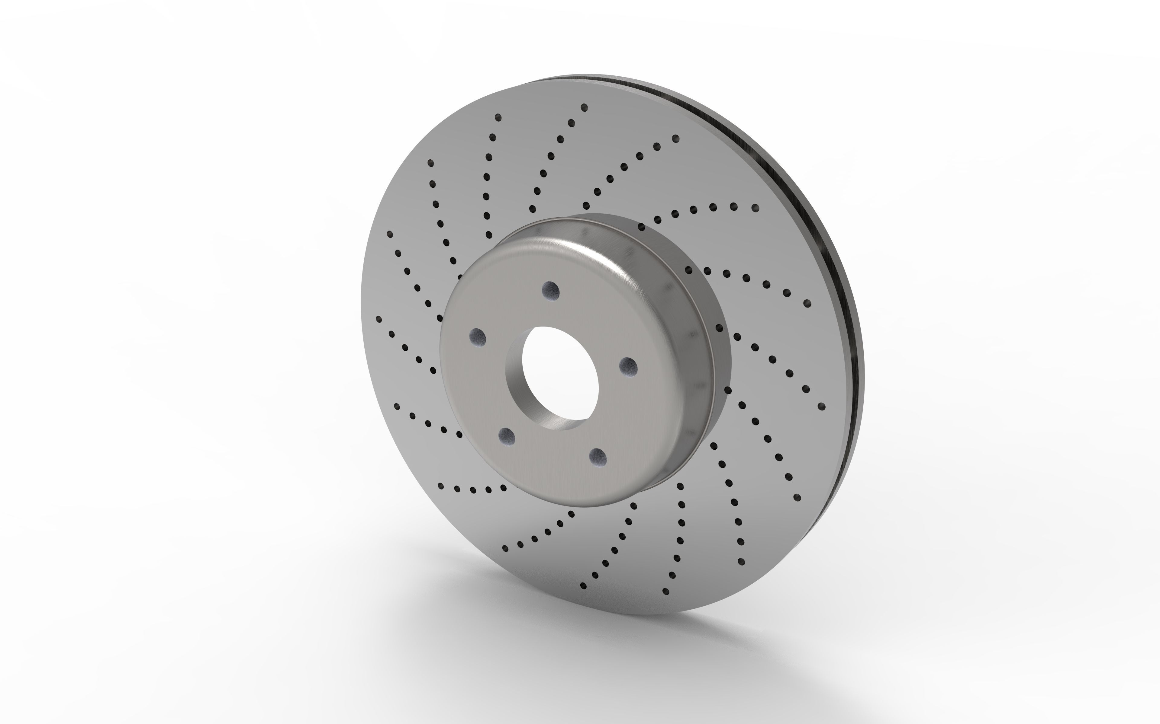 Disc brake 3D model_7