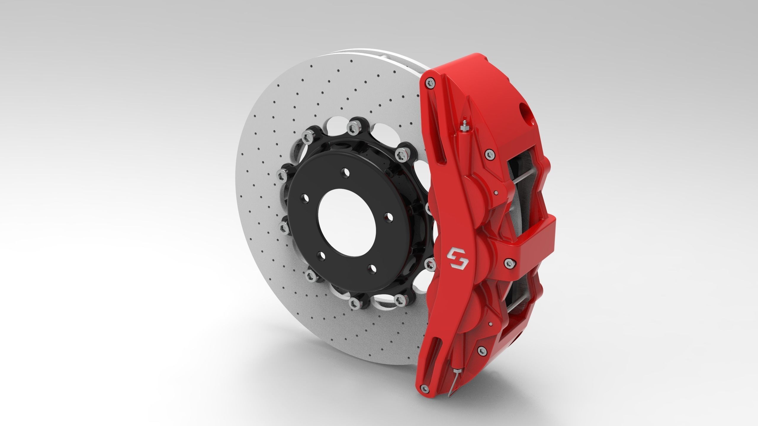Disc brake 3D model_9