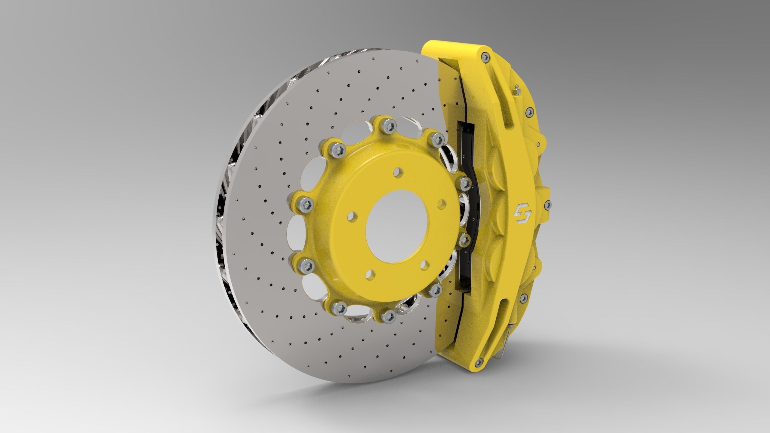 Disc brake 3D model_21
